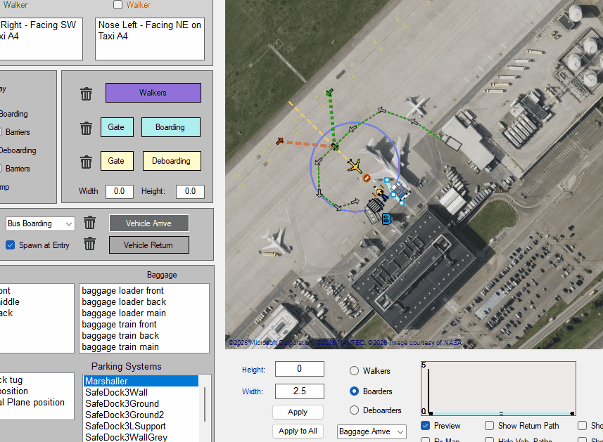 Editing in GSX Profile Editor