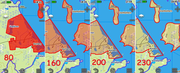 Polygons with transparency